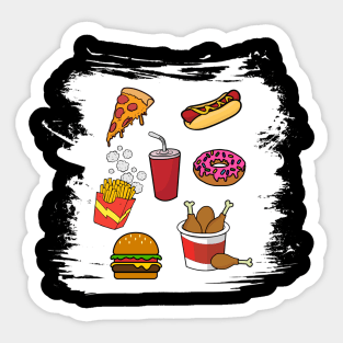 Junkfood Sticker